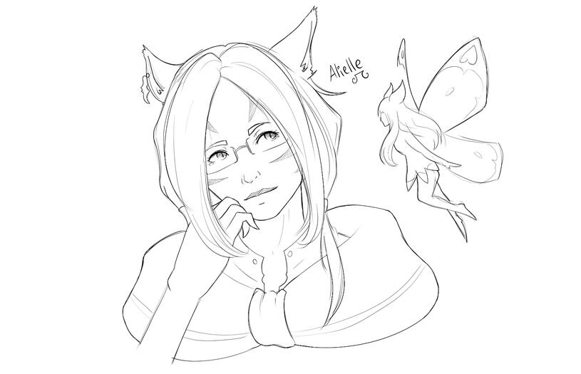Alielle, Comm